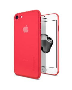 Ультра-тонкий чехол Spigen для iPhone SE (2022/2020)/8/7 - Air Skin - Красный - 042CS21722