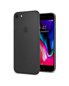 Ультра-тонкий чехол Spigen для iPhone SE (2022/2020)/8/7 - Air Skin - Черный - 054CS22591