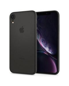 Ультра-тонкий чехол Spigen для iPhone XR - AirSkin - Черный - 064CS24870