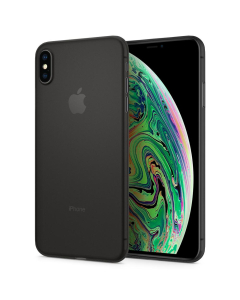 Ультра-тонкий чехол Spigen для iPhone XS Max - AirSkin - Черный - 065CS24830