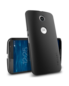 Ультратонкий чехол Spigen для Nexus 6 - Ultra Fit - Черный - SGP11232