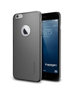 Ультра-тонкий чехол Spigen для iPhone 6s Plus / 6 Plus - Thin Fit A - Темно-серый - SGP10890