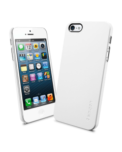 Ультратонкий чехол Spigen для iPhone SE / 5s / 5 - Ultra Thin Air - Белый - SGP09505
