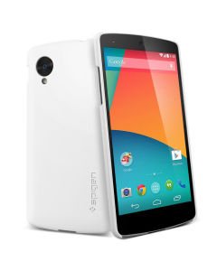 Ультратонкий чехол Spigen для Nexus 5 - Ultra Fit - Белый - SGP10561