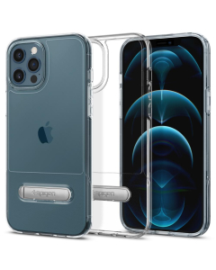 Чехол с подставкой Spigen для iPhone 12 Pro Max - Slim Armor Essential S - Прозрачный - ACS01487