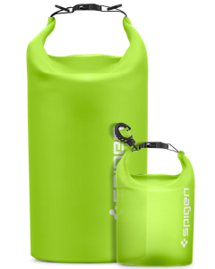 Водонепроницаемая сумка Spigen - Aqua Shield WaterProof Dry Bag 20L + 2L A630 - Зеленый - AMP06027