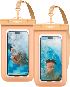 Водонепроницаемый чехол Spigen - Aqua Shield WaterProof A601 - Оранжевый - 2 шт - ACS06014