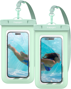 Водонепроницаемый чехол Spigen - Aqua Shield WaterProof A601 - Зеленый - 2 шт - ACS06015