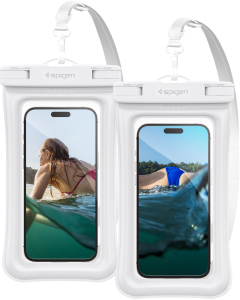Водонепроницаемый чехол Spigen - Aqua Shield WaterProof Floating A610 - Белый - 2 шт - ACS06017