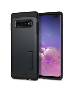 Защитный чехол Spigen для Galaxy S10 Plus - Slim Armor - Синевато-серый - 606CS25391