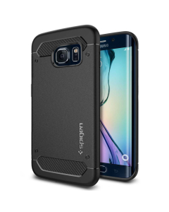 Защитный чехол Spigen для Galaxy S6 Edge - Ultra Rugged Capsule - Черный - SGP11414