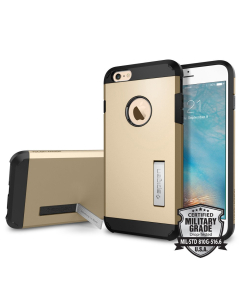 Защищенный чехол Spigen для iPhone 6s Plus / 6 Plus - Tough Armor - Золотой - SGP11659