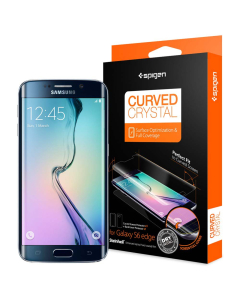 Защитная пленка Spigen для Galaxy S6 Edge - Steinheil - Curved Crystal - SGP11537
