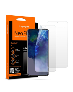 Защитная пленка Spigen для Galaxy S20 Plus - Neo Flex - Прозрачный - 2 шт - AFL00901