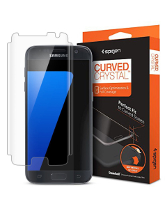 Защитная пленка Spigen для Galaxy S7 - Curved Crystal - 555FL20105