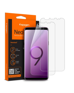 Защитная пленка Spigen для Galaxy S9 Plus - Neo Flex HD - 593FL22902 - 2 шт