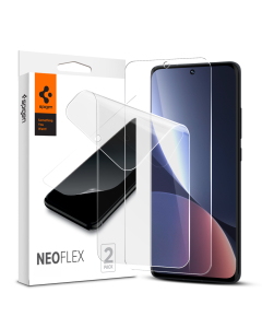 Защитная пленка Spigen для Xiaomi 12 / 12X - Neo Flex - 2 шт - Прозрачный - AFL04368