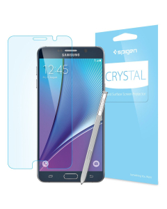 Защитная пленка Spigen для Galaxy Note 5 - Crystal - SGP11678