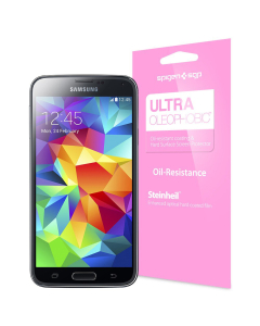 Защитная пленка Spigen для Galaxy S5 - Steinheil - Ultra Oleophobic - SGP10724