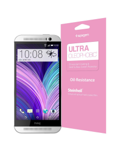 Защитная пленка Spigen для HTC One M8 - Steinheil - Ultra Oleophobic - SGP10805