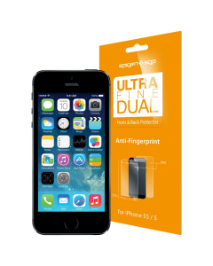 Защитная пленка Spigen для iPhone SE / 5s / 5 - Steinheil Dual - Ultra Fine - SGP09595