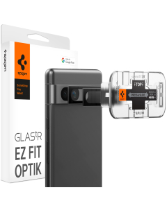 Защитное стекло для камеры Spigen для Pixel 7a- Optik Lens Protector - Черный - 2 шт - AGL05970