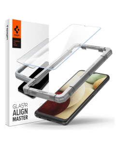 Защитное стекло Spigen для Galaxy A32 5G / M32 5G / A12 / M12 / M02 / M02s - Align Master - 2 шт - Прозрачный - AGL02827