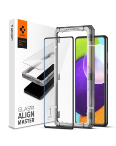 Защитное стекло Spigen для Galaxy A52s 5G / A52 5G / A52 - Align Master FC - Черный - 1 шт - AGL02821