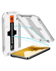 Защитное стекло Spigen для Galaxy S22 - EZ FIT GLAS.tR - Прозрачный - 2 шт - AGL04151