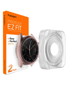 Защитное стекло Spigen для Galaxy Watch 3 (41mm) - EZ Fit GLAS.tR SLIM - AGL01844