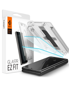 Защитное стекло Spigen для Galaxy Z Fold 5 - Glas.tR EZ Fit Cover - Прозрачный - 2 шт - AGL06523