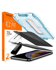 Защитное стекло Spigen для iPhone 11 Pro / XS / X - EZ FIT GLAS.tR Privacy - 063GL25686