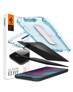 Защитное стекло Spigen для iPhone 12 Pro Max - EZ FIT GLAS.tR Privacy - Затемнённое - 2 шт - AGL01793