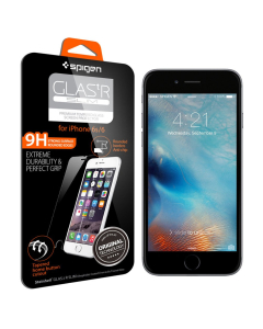 Защитное стекло Spigen для iPhone 6s / 6 - GLAS.tR SLIM - SGP11588