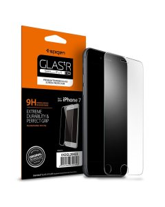 Защитное стекло Spigen для iPhone SE (2022/2020)/8/7 - GLAS.tR SLIM HD - Прозрачный - 1 шт - 042GL20423