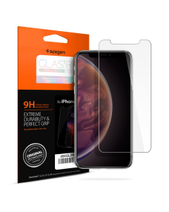 Защитное стекло Spigen для iPhone 11 / XR - GLAS.tR SLIM HD - Прозрачный - 1 шт - 064GL24527