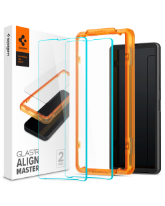 Защитное стекло Spigen для Sony Xperia 10 V - Glas.tR Align Master - Прозрачный - 2 шт - AGL06429