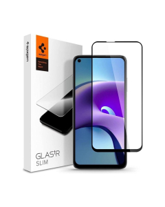 Защитное стекло Spigen для Redmi Note 9T / Note 9 5G / Note 9 - Glass Full Cover - Черный - 1 шт - AGL02943