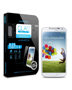 Защитное стекло Spigen для Galaxy S4 - GLAS.t SLIM Premium - SGP10176