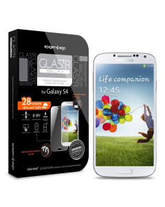 Защитное стекло Spigen для Galaxy S4 - GLAS.tR SLIM Premium - SGP10178