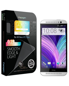 Защитное стекло Spigen для HTC One M8 - GLAS.tR NANO SLIM - SGP10808
