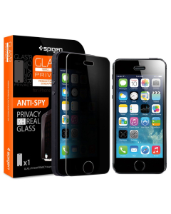 Защитное стекло Spigen для iPhone SE / 5s / 5c / 5 - GLAS.tR SLIM Privacy - SGP10817