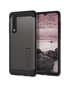Защитный чехол Spigen для Huawei P30 - Slim Armor - Темно-серый - L38CS25936