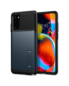 Защитный чехол Spigen для Galaxy Note 20 - Slim Armor - Синевато-серый - ACS01366