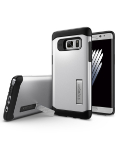 Защитный чехол Spigen для Galaxy Note 7 - Slim Armor - Серебристый - 562CS20379