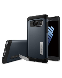 Защитный чехол Spigen для Galaxy Note 7 - Slim Armor - Синевато-серый - 562CS20380