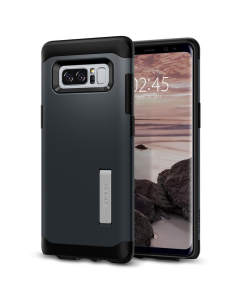 Защитный чехол Spigen для Galaxy Note 8 - Slim Armor - Синевато-серый - 587CS21834