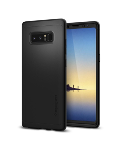 Защитный чехол Spigen для Galaxy Note 8 - Thin Fit 360 - Черный - 587CS22098