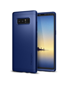 Защитный чехол Spigen для Galaxy Note 8 - Thin Fit 360 - Синее море - 587CS22100