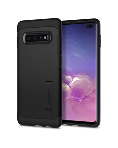 Защитный чехол Spigen для Galaxy S10 Plus - Slim Armor - Черный - 606CS25390